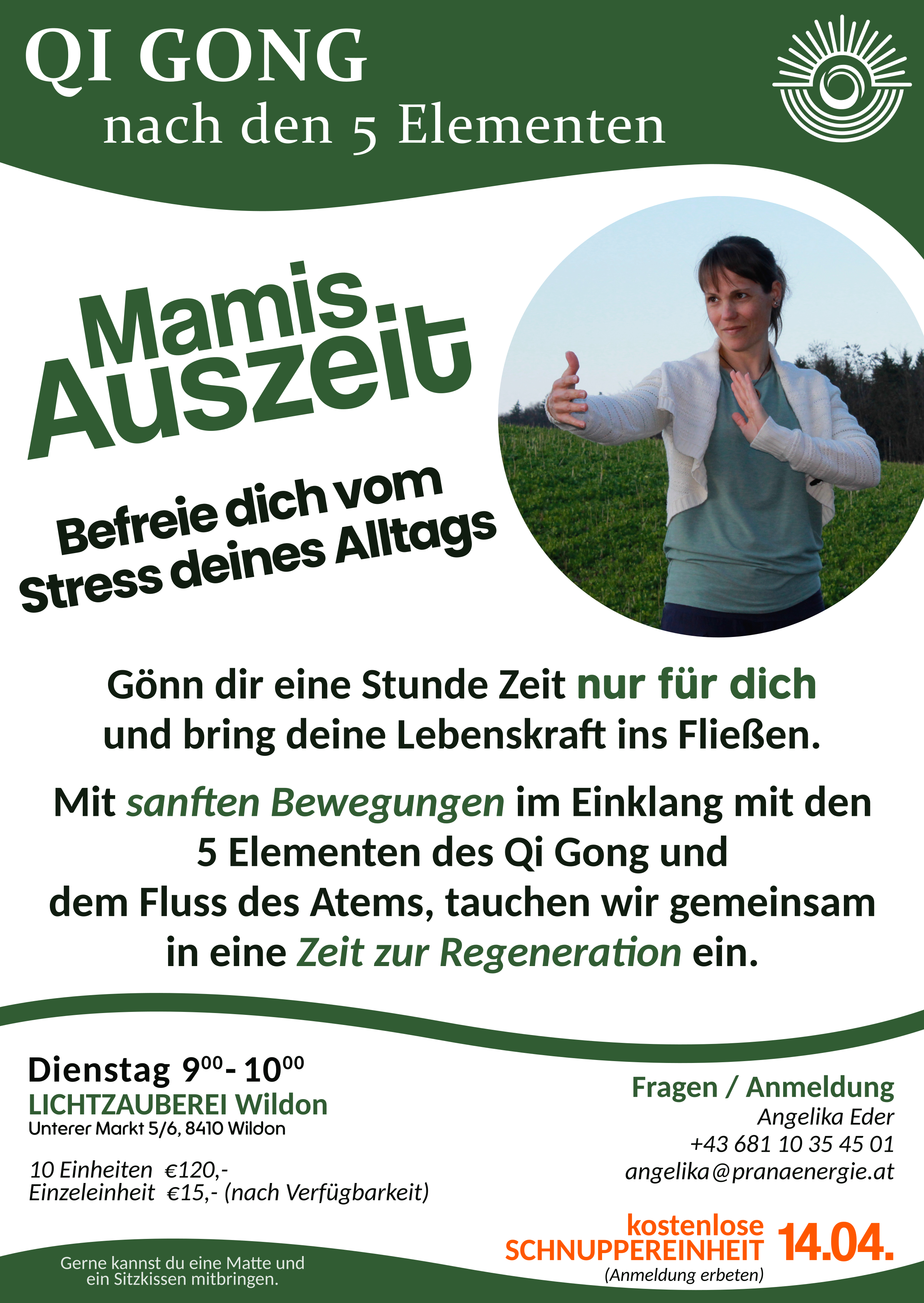 Mamis Auszeit - Qi Gong nach den 5 Elementen